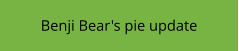 Benji Bear's pie update